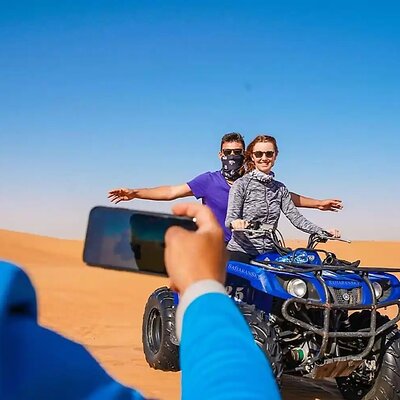 Quad Biking (ATV) in Douz Tunisia Sahara Desert