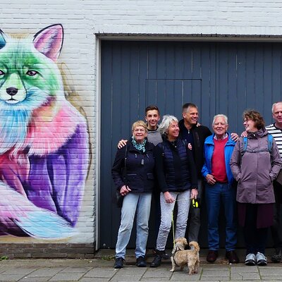 1, 5 hour private guided Mural Street Art tour in Arnhem