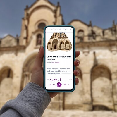 Self Guided Walking Tour of Matera with Audio Guide