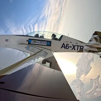 Ras Al Khaimah: Aerobatic Flight Experience near Dubai