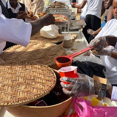 Ghanaian Food Tasting Experience with Music and Drinks