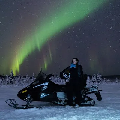 Aurora Sleighers Snowmobile Tour in Fairbanks