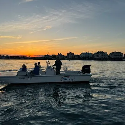 75 Minute Private Party Back Bay Sunset Cruise in Ocean City, MD