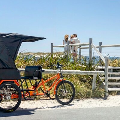 Rottnest Island 90-minute E-Rickshaw Adventure with Tour Guide