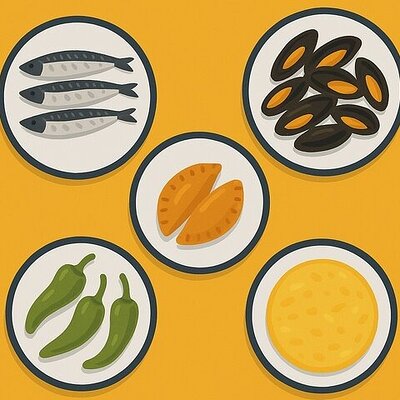 Self-Guided Tapas Tour of A Coruña