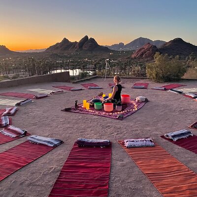 Sound Meditation Under The Desert Stars