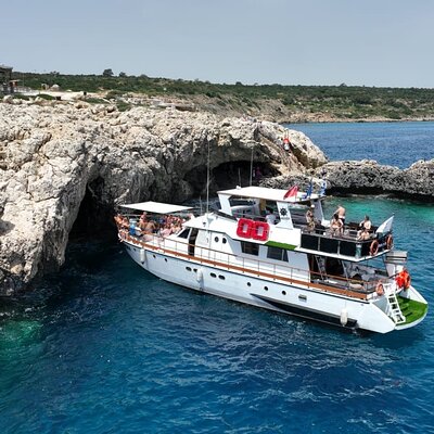 Protaras: -PRIVATE CRUISE CHARTER - up to 60 people