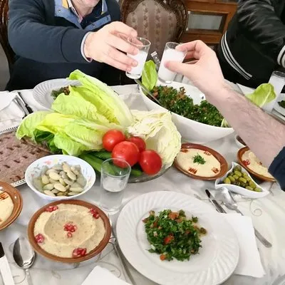 Authentic Lebanese Meal in Beirut in Tania's Family Home