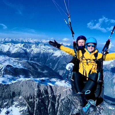Experience Tandem Paragliding Flight Activity in Austria