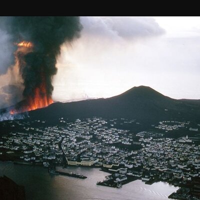 Eyjascooter volcano tour in Westman Island