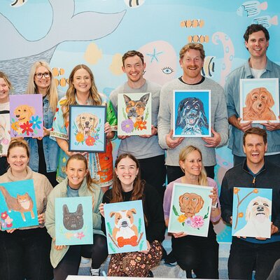 Paint and Sip in Torquay VIC - BYO food and drinks