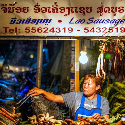 Vientiane Cuisine and Culture with Tuk Tuk Private Tour