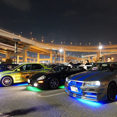 Tokyo JDM Daikoku PA Car Meet Private LEXUS RC Tour from Yokohama