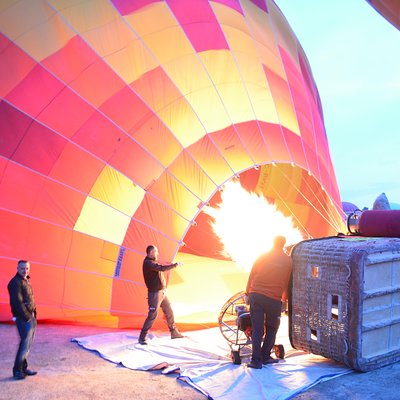 Cappadocia Jeep Safari with Hot Air Balloon Watch at Sunrise