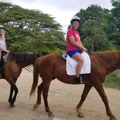 Sand n Saddle Horseback Ride & Swim Tour from Falmouth