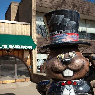 Punxsutawney Groundhogs, Weather, Bill Murray & More in Self-Guided Walking Tour