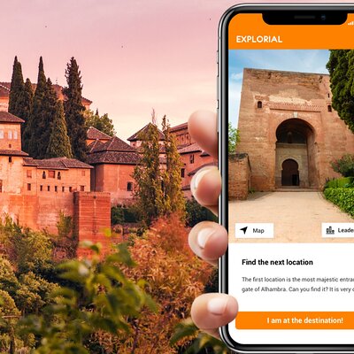 Granada (Alhambra) Scavenger Hunt and Sights Self-Guided Tour