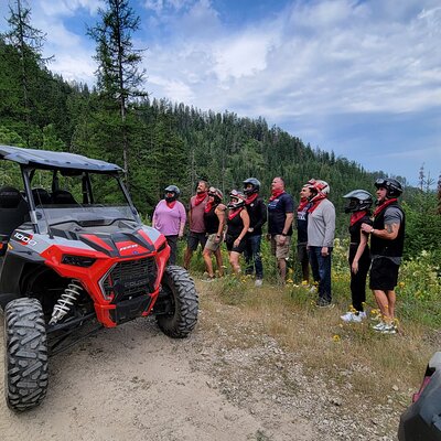 Guided Off-Road Vehicle Tours in North Idaho Forests