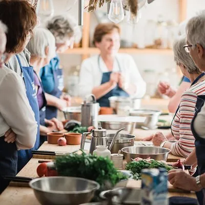 Traditional Greek Cooking Class and Dinner in Poros