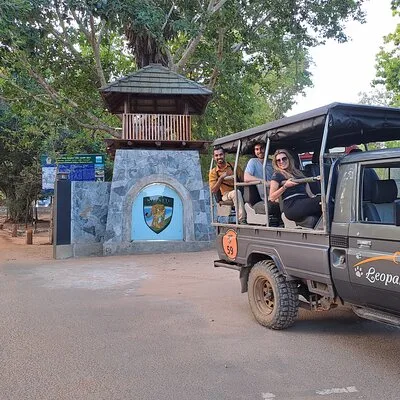 Wilpattu National Park Guided Tour in a Safari Jeep Ride