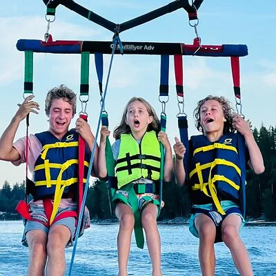 Parasailing Adventure Over Flathead Lake