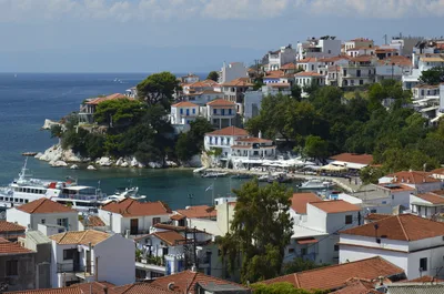 Day Sailing in Skiathos and Skopelos with Lunch on Rainbow Yacht