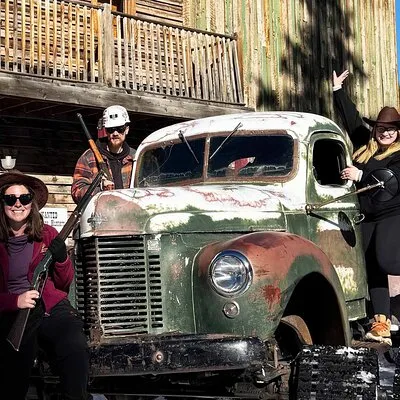 Monster Truck Sleigh Ride and Gold Panning