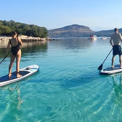 Stand Up Paddle-boarding around Ksamil islands (3 times a day)