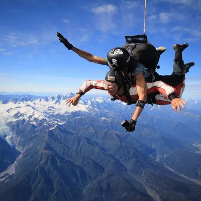 Tandem Skydive 16, 500ft from Franz Josef