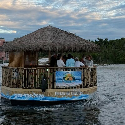 Fort Myers Beach 90 Minute Round Tiki Boat Cruise