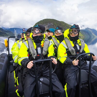 Ulvik scenic RIB adventure to Osafjord a Hardangerfjord branch