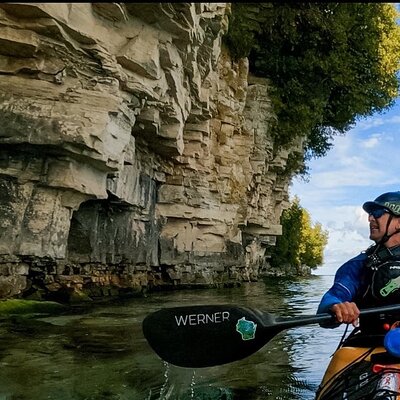 Sea Kayaking in Door County, Wisconsin