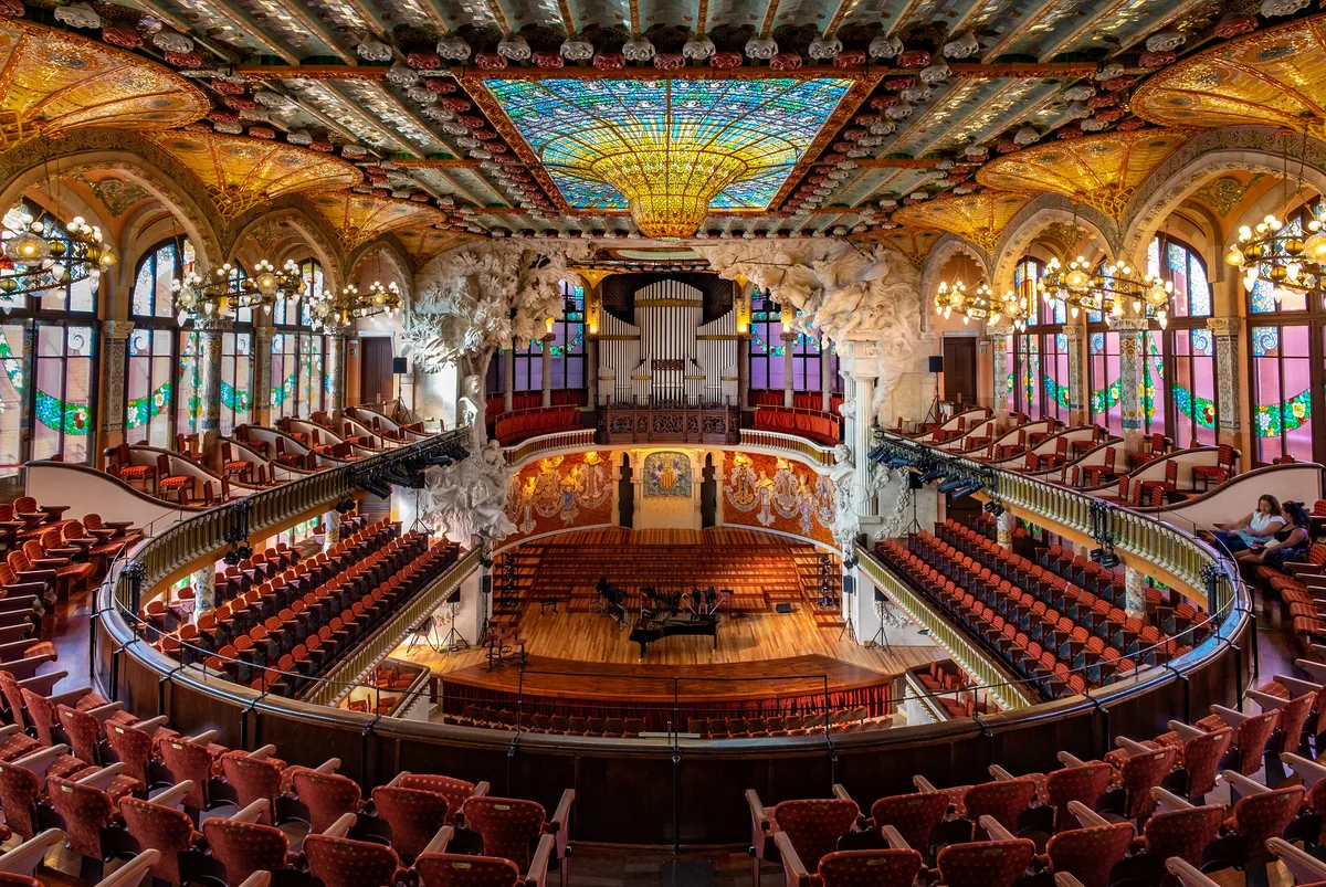 Palau de la Música Catalana Admission Ticket with Audioguide in Barcelona