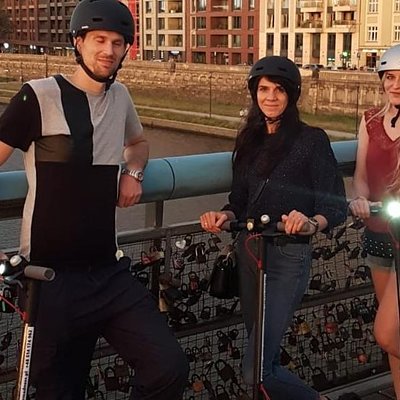 E-Scooter Krakow sightseeing tour