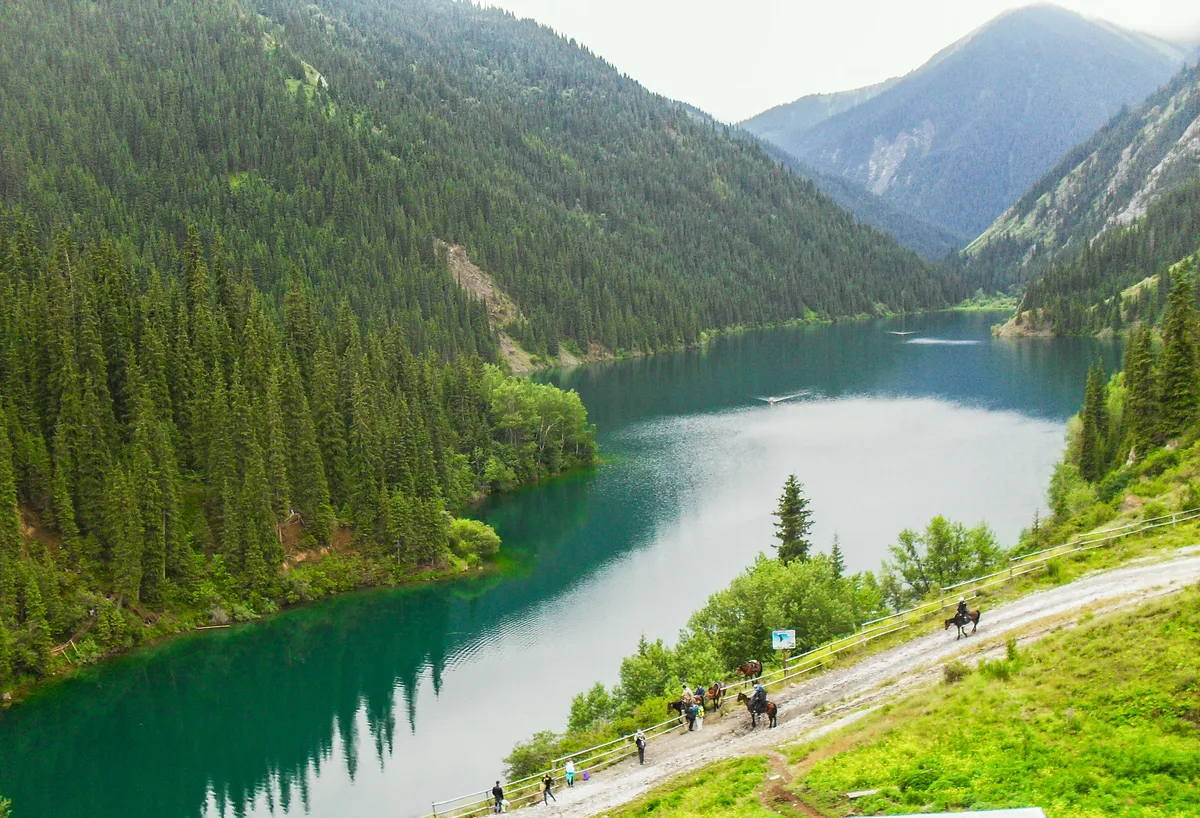 Treasures of Almaty Lakes Kaindy and Kolsai and Charyn Canyon by VIP Car