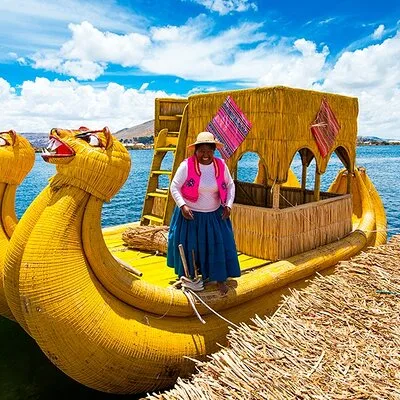 Half Day Tour Floating Islands of Uros Puno
