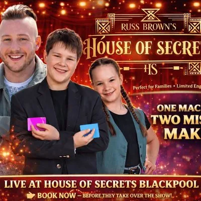 Magician Ryland Petty in Russ Brown's House of Secrets