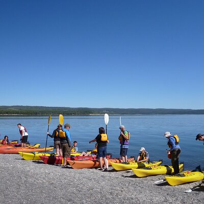 Half Day Paddle on Yellowstone Lake