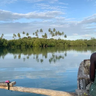 Sunset Canoe Tour on a River within the Mangroves