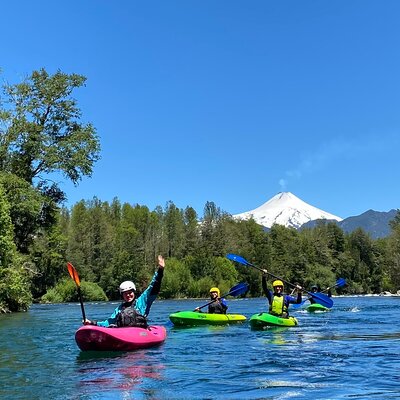 Guided Kayak Trip on Liucura River