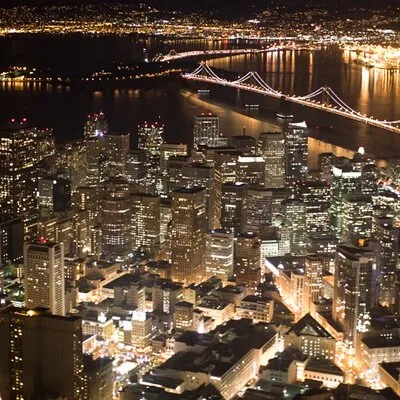 Airplane San Francisco Private Night Tour
