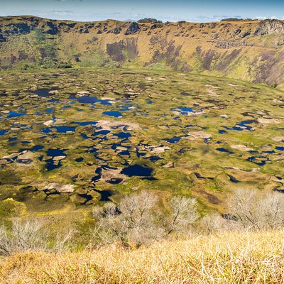 Rano Kau and Orongo: Half Day Private Tour