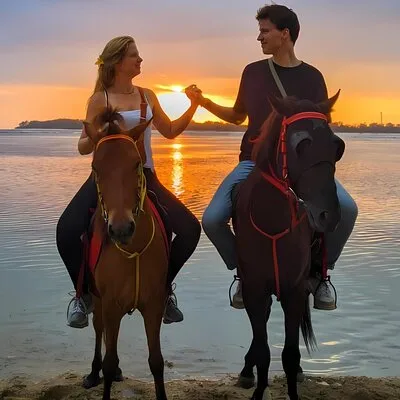 Gili Air 1 Hour Horseback Beach Adventure
