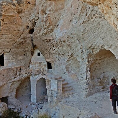 Excursion to the Gravina di Matera and the Bat Cave