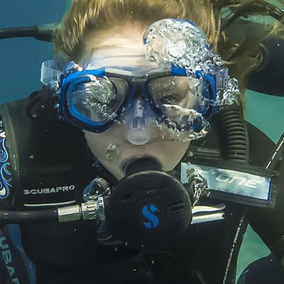 Scuba diving baptism