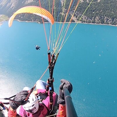 Paragliding Tandem Flights in Engadin