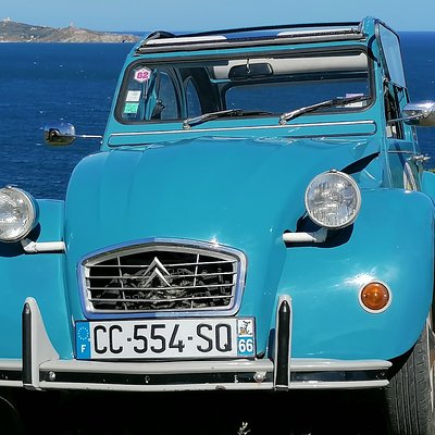 Private Commented Excursion in Argelès-sur-Mer by 2 CV Citroën