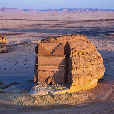 Visiting the Incredible Heritage Site Hegra in AlUla.