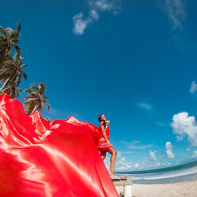 Flying Dress Photoshoot (2 Dresses) – Punta Cana – Photographer