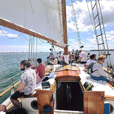 Pastries & Prosecco Aboard a Tall Ship in Boston Harbor